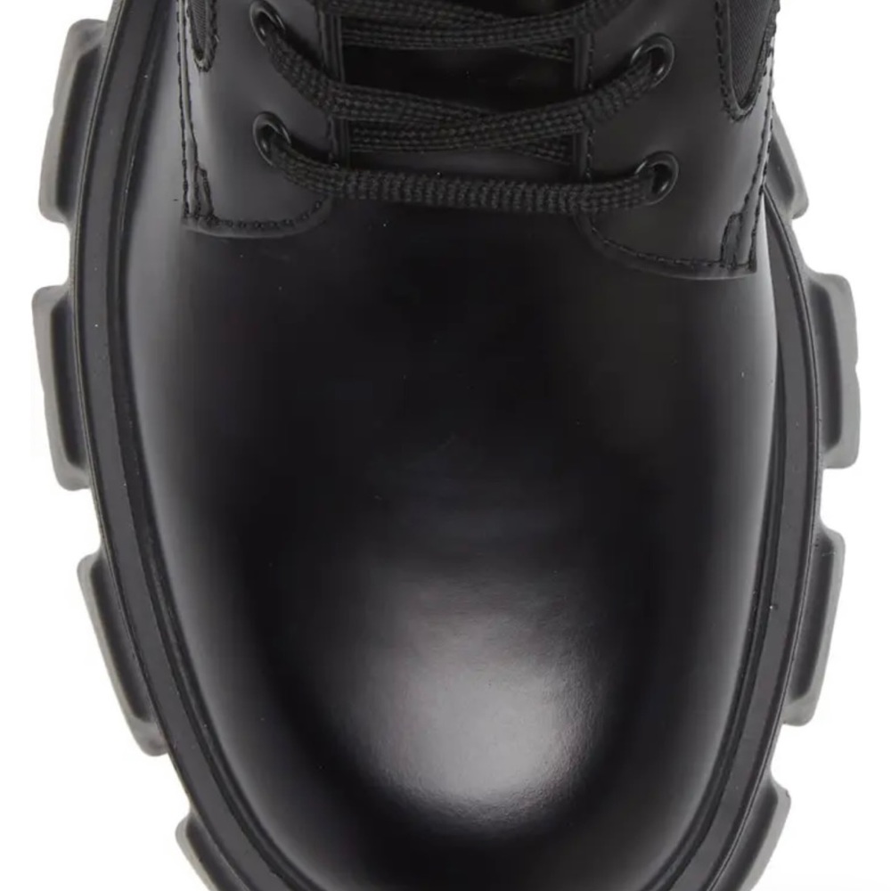 Prada Monolith Mini Bag Lug Sole Combat Boot - Picture 5 of 6